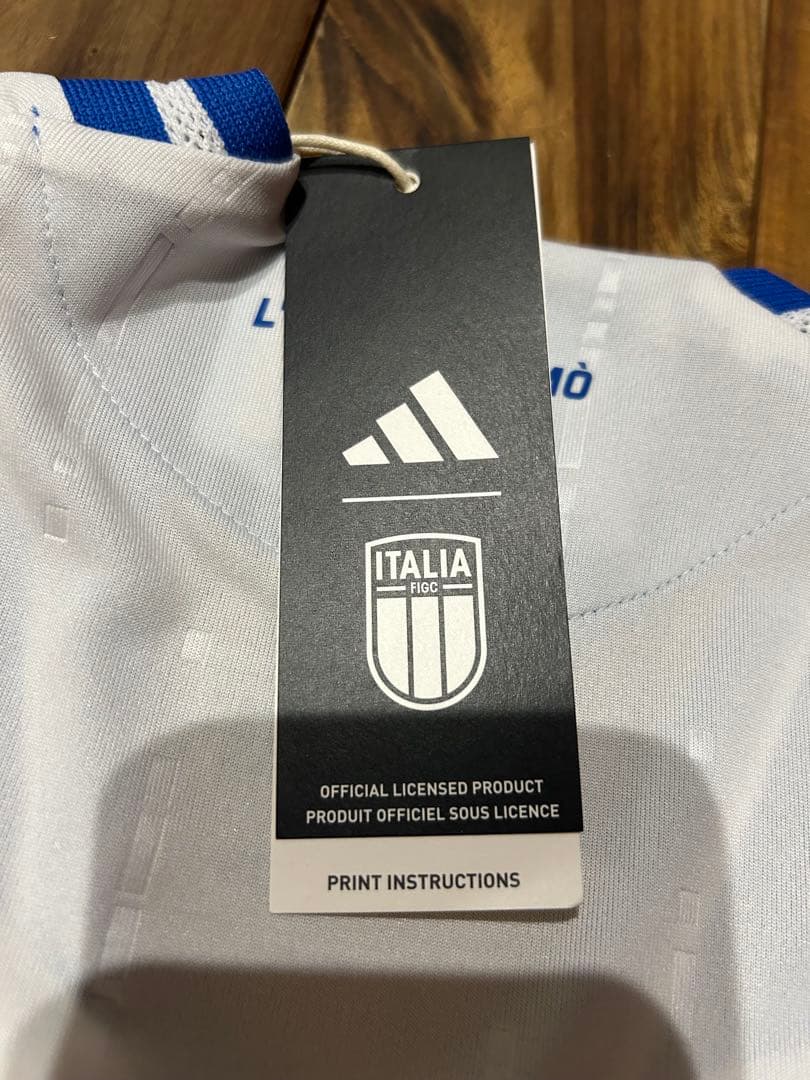 【正規品】イタリア代表 2024 アウェイ オーセンティックユニフォーム M