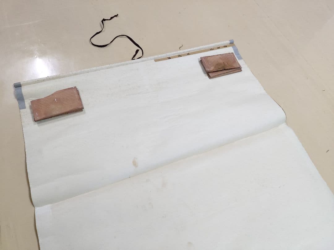 蘿堅当 百蝶図 掛軸 中国画 花と蝶