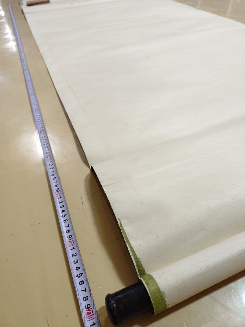 蘿堅当 百蝶図 掛軸 中国画 花と蝶