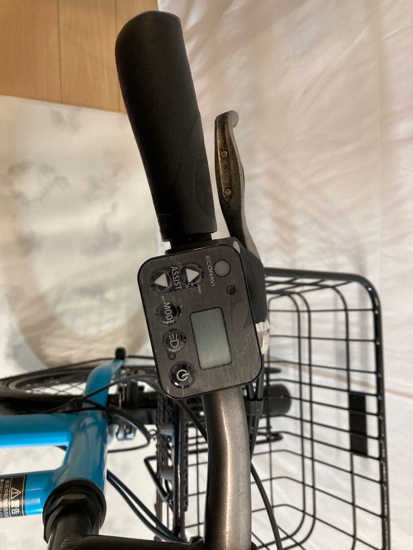 【美品】Panasonic 電動自転車 Velo-Star バッテリー良 カゴ付