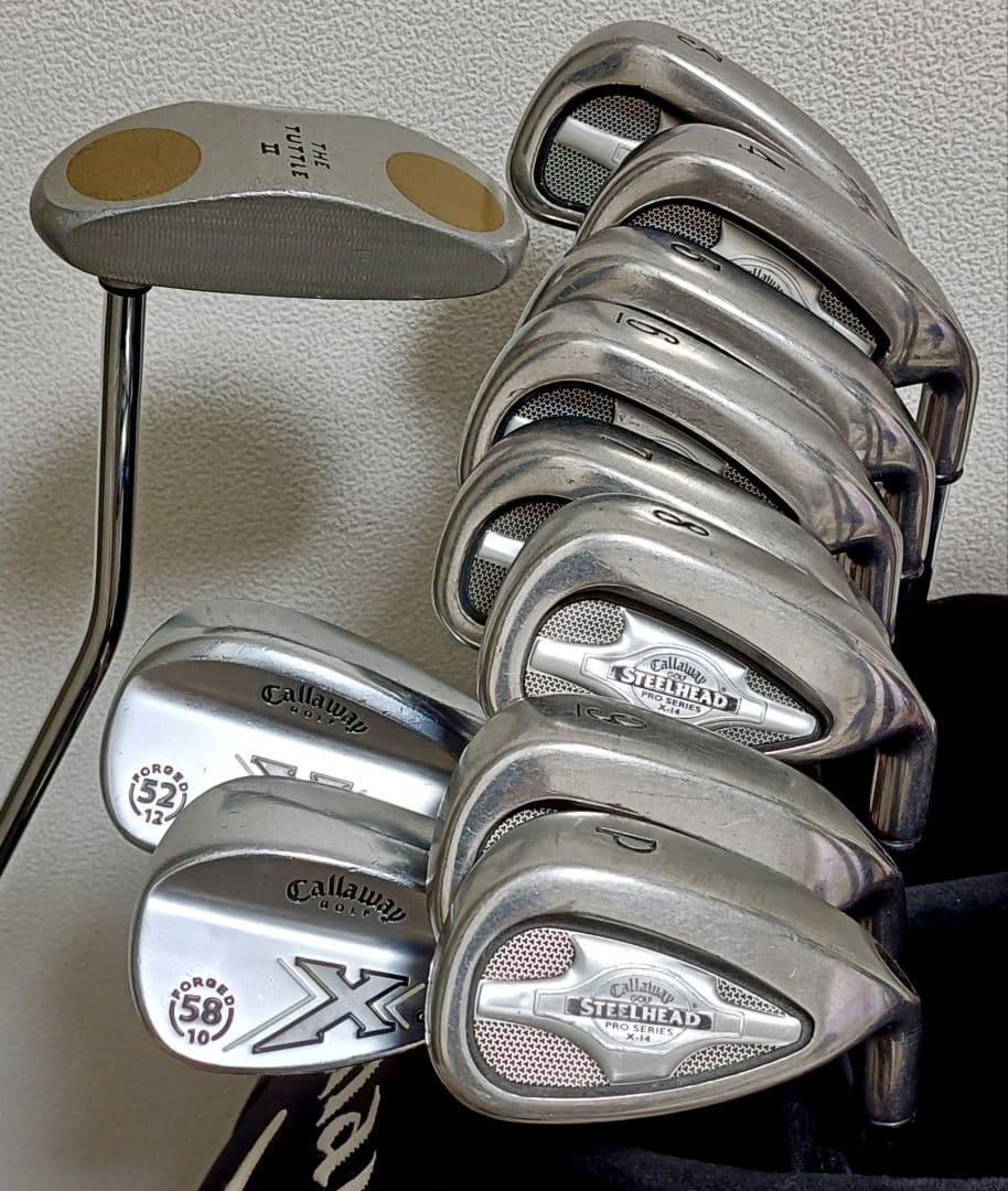 Callaway＆NIKE15本 EPIC 569EVO4 X-14PRO
