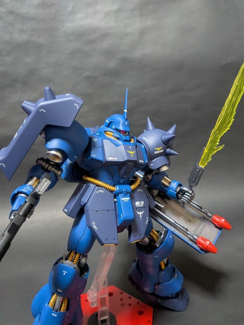 完成品 ガンプラ MG AMS-119 ギラ・ドーガ レズン・シュナイダー機