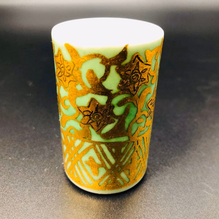 小野珀子  茶道具  巾筒・振出