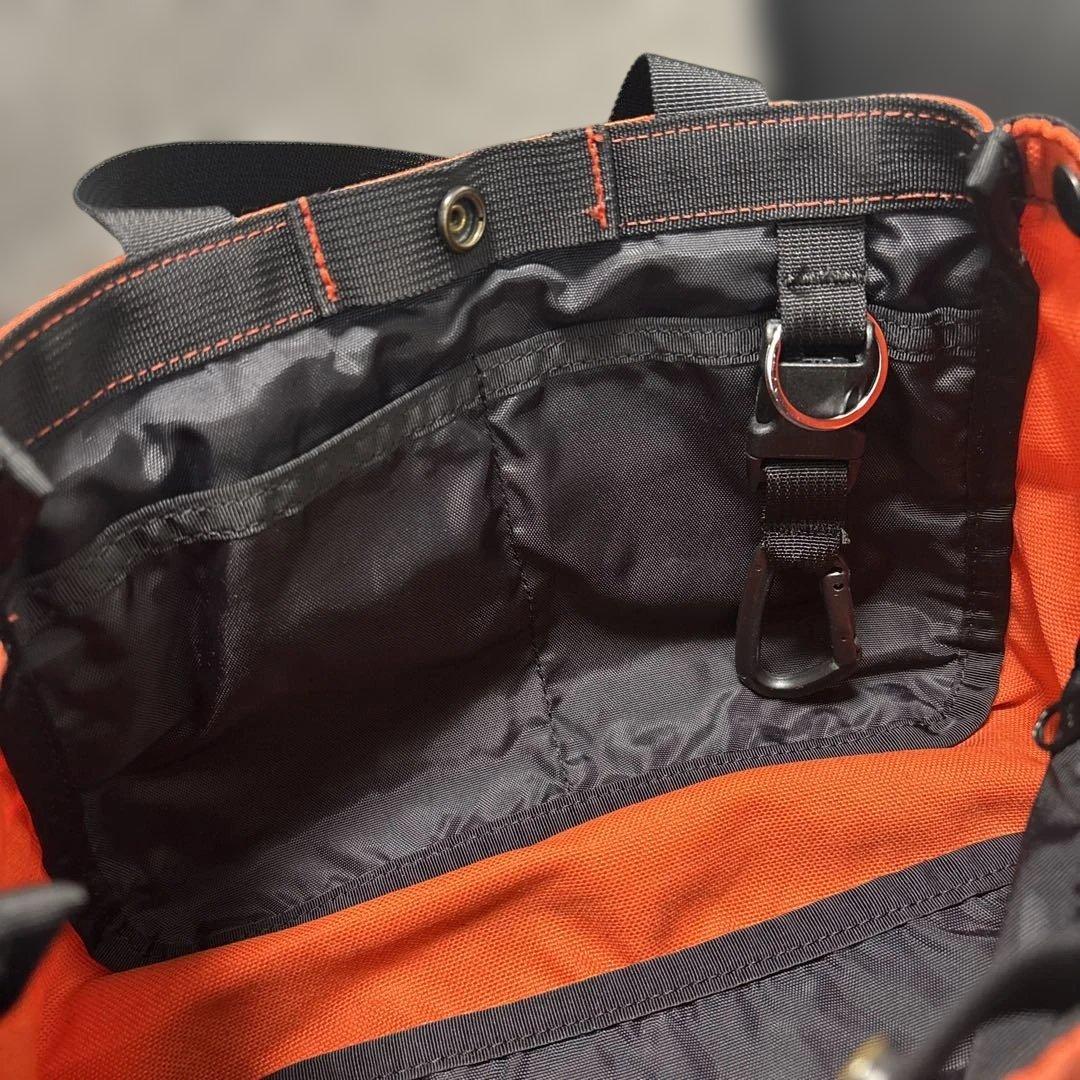 BRIEFING GOLF×BEAMS GOLF カートバッグ オレンジ