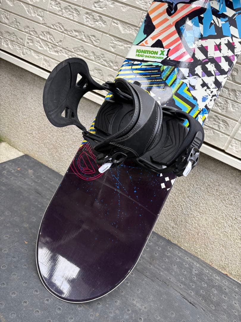 HEAD スノーボード 2点セット 127cm 子供 キッズ ジュニア