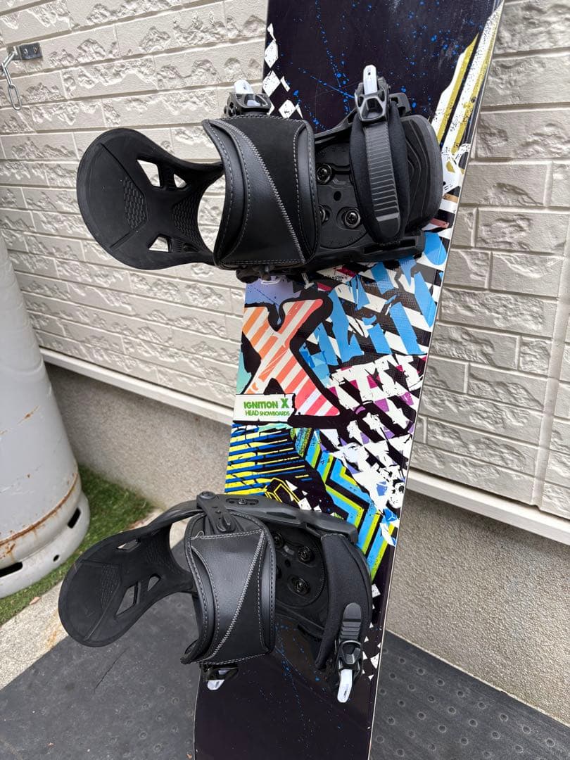 HEAD スノーボード 2点セット 127cm 子供 キッズ ジュニア