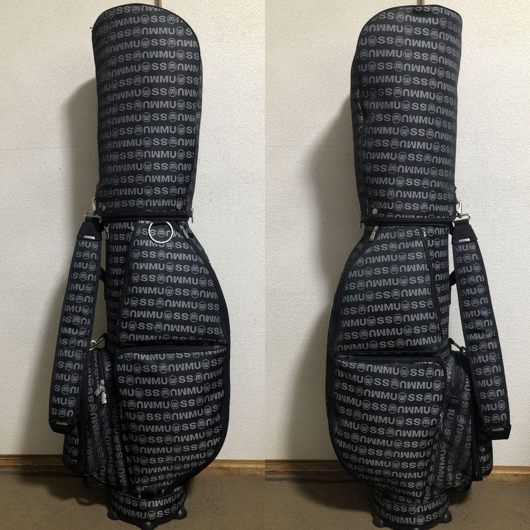 入手困難 ゴルフバッグ ウエサコゴルフ ミエコウエサコ MUスポーツ 希少 美品