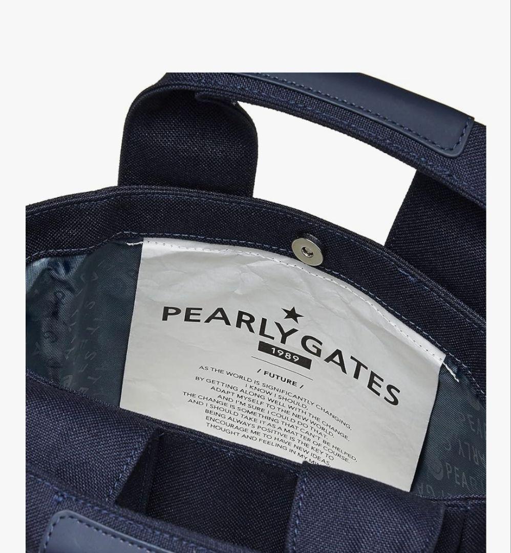 PEARLY GATES パーリーゲイツネイビー ゴルフカートバッグ