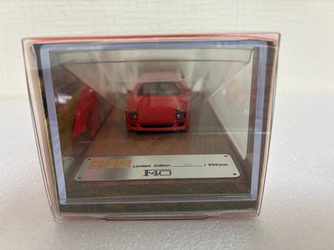 世界限定999台　 プライベートグッズモデル PGM 1/64 F40