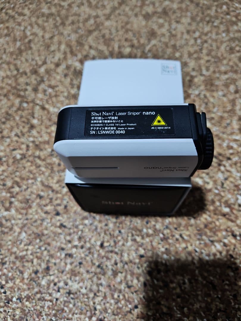 ショットナビ　Laser Sniper nano　ホワイト