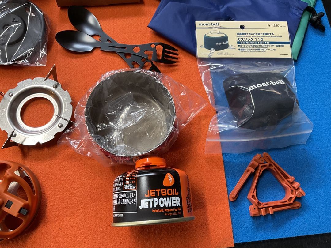 JETBOIL1.8SUMO新品ポット&希少品0.8SOL新品付属品多数付セット