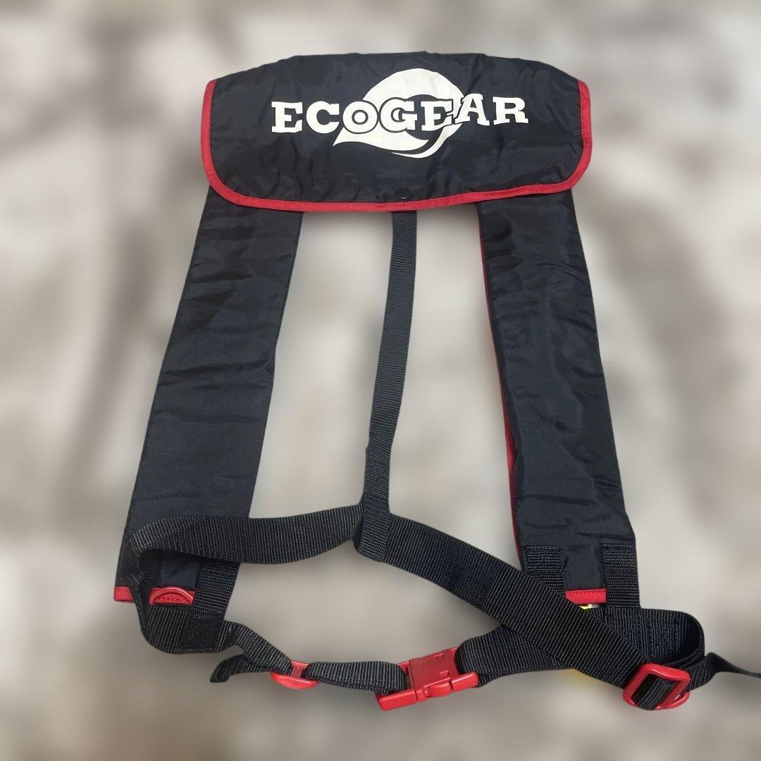 美品✨ECOGEAR インフレータブル（膨張式）ライフジャケット