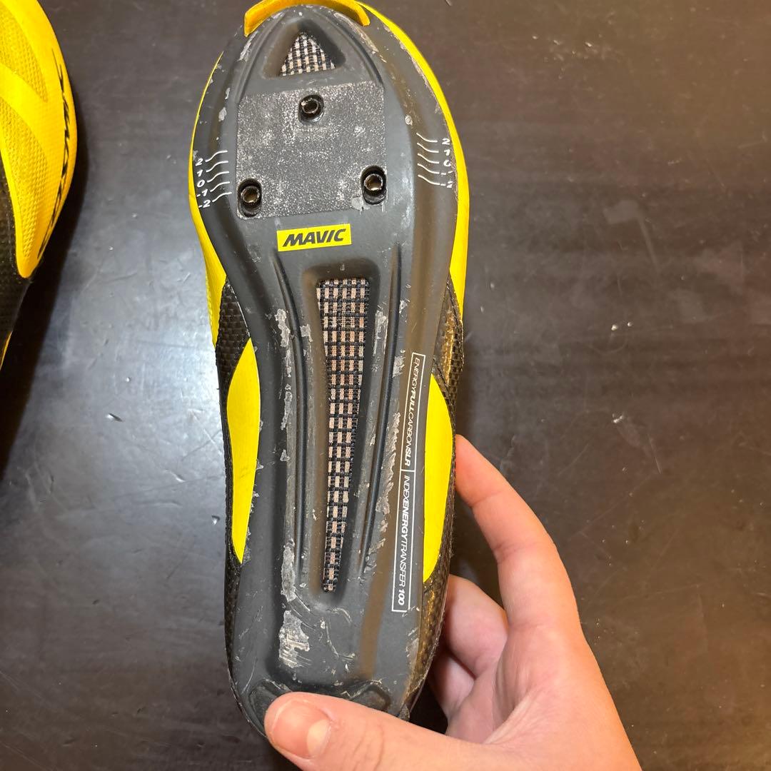 MAVIC イエロー ブラック シューズ