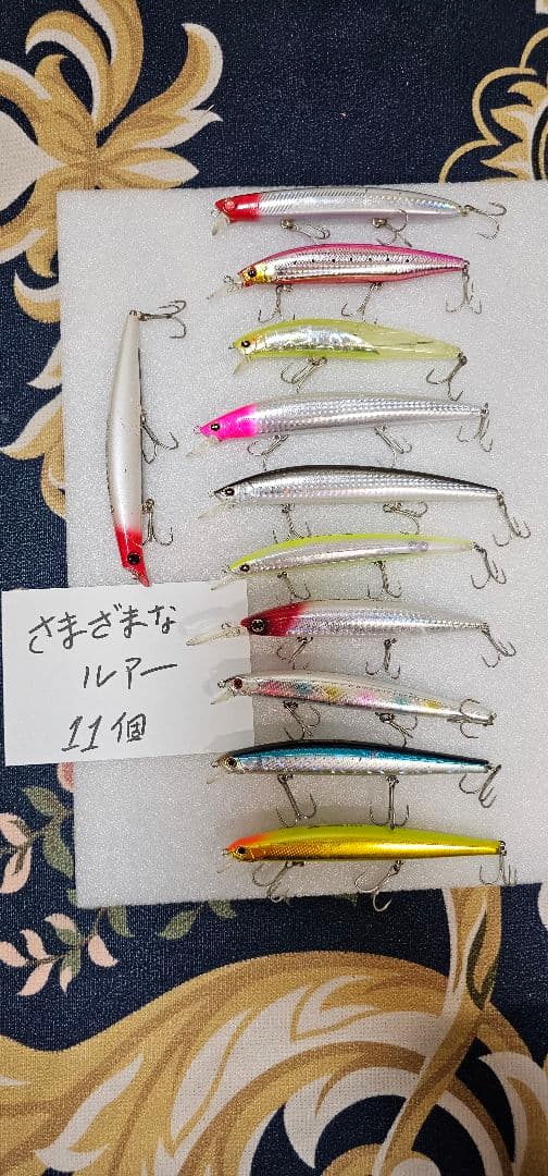 シーバス ルアー セット 、(52個) +3個新品+5ランダムなプレゼント