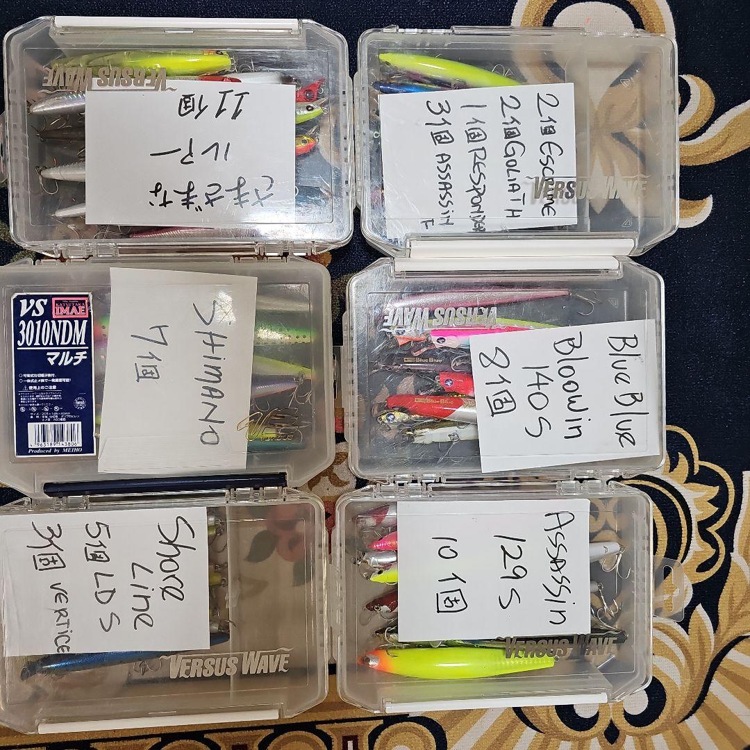 シーバス ルアー セット 、(52個) +3個新品+5ランダムなプレゼント