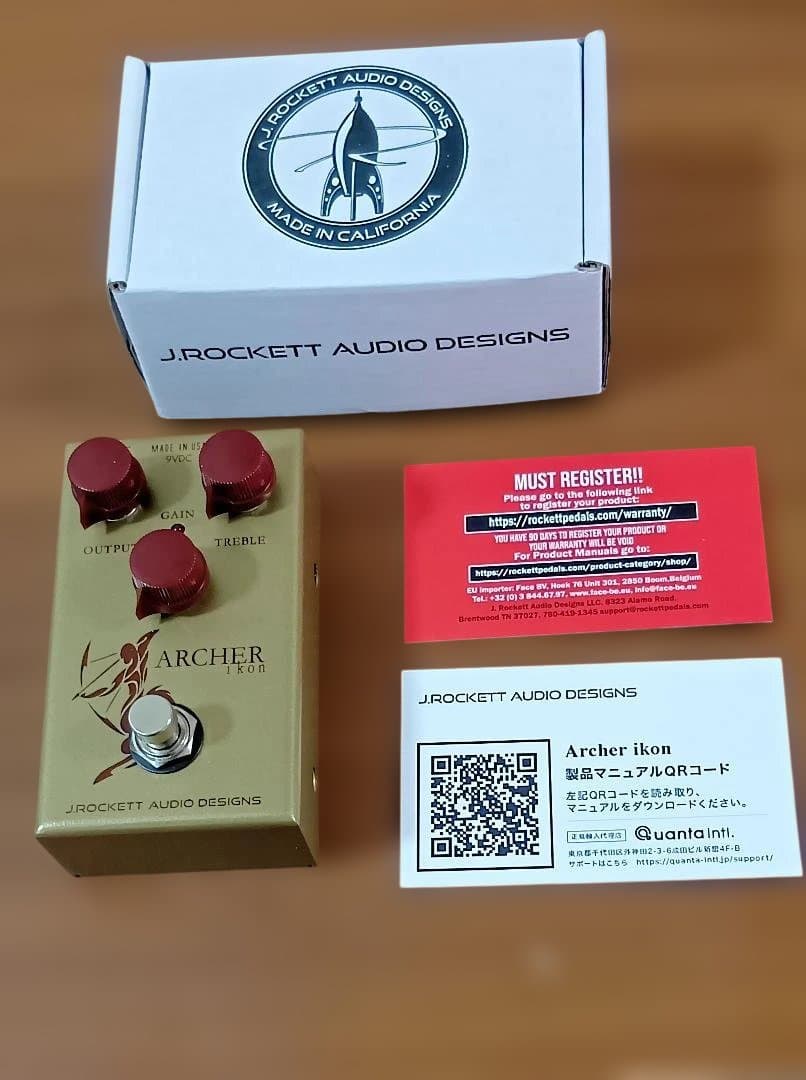 【超美品】J. Rockett Audio Archer Ikon【国内正規品】
