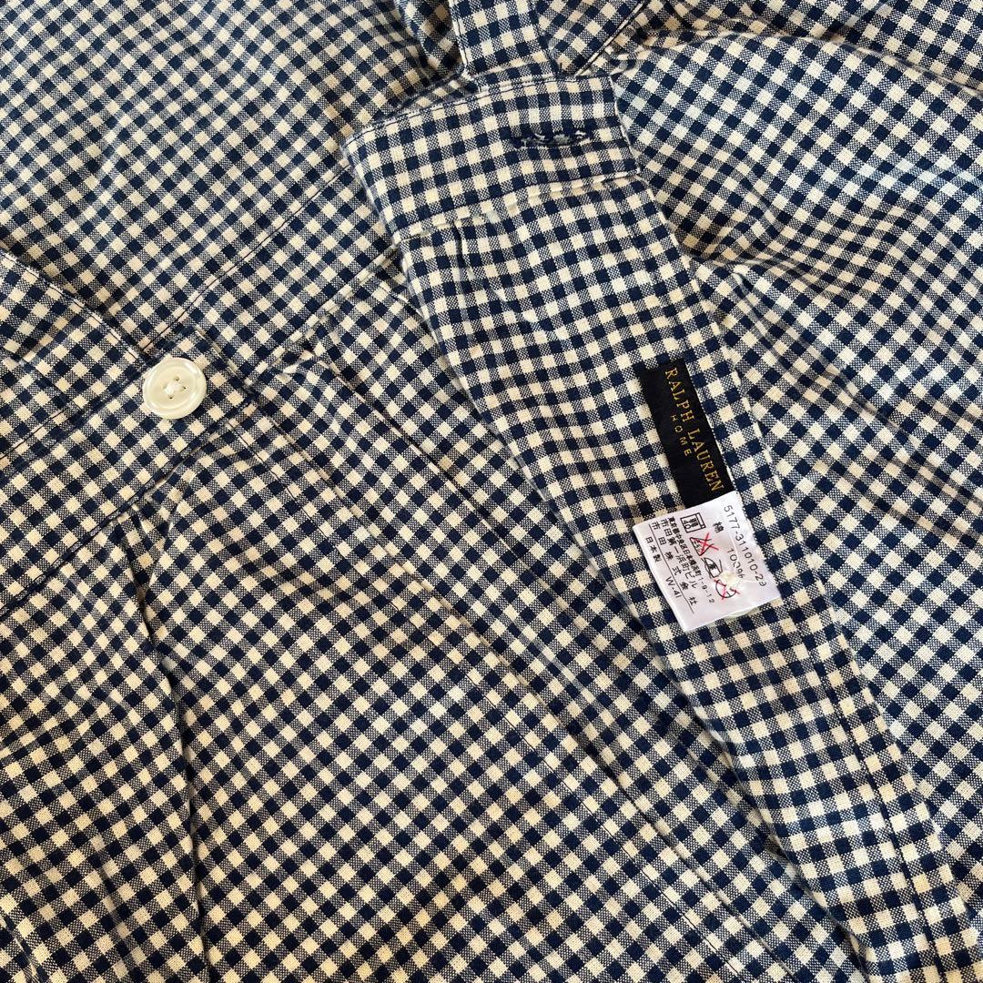【新品タグ付】RALPH LAUREN ギンガムチェック　エプロン