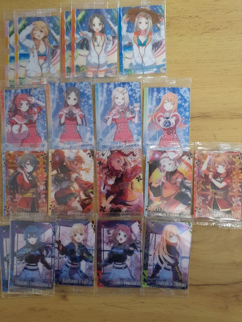 学園アイドルマスター　ウエハース　まとめ