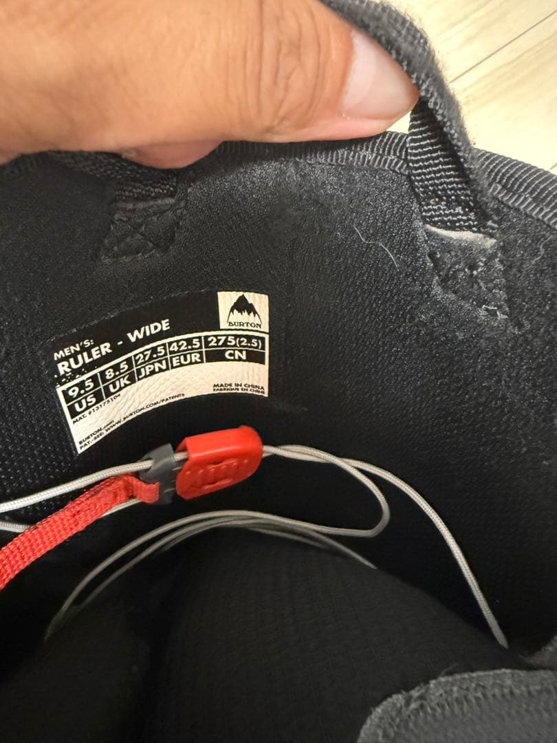 BURTON RULER WIDE 27.5 ルーラーワイド US9.5