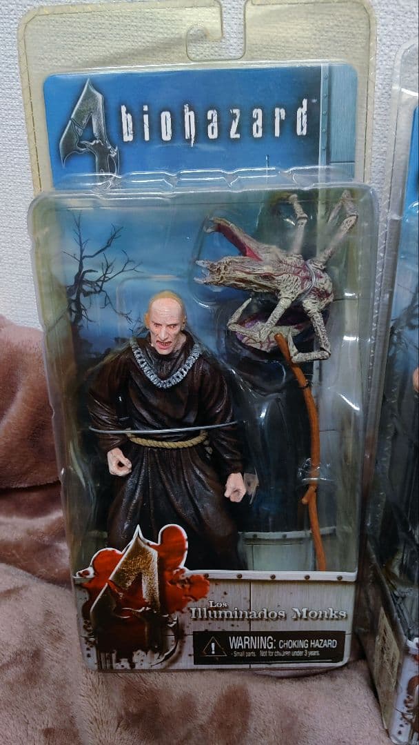 NECA社製:biohazard④Monks＆Krauser＆Chainsaw