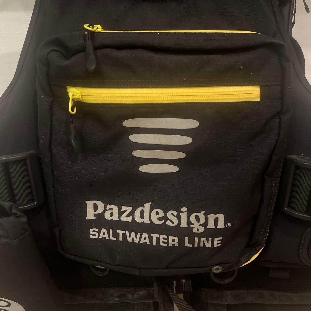 Pazdesign フィッシングライフジャケット