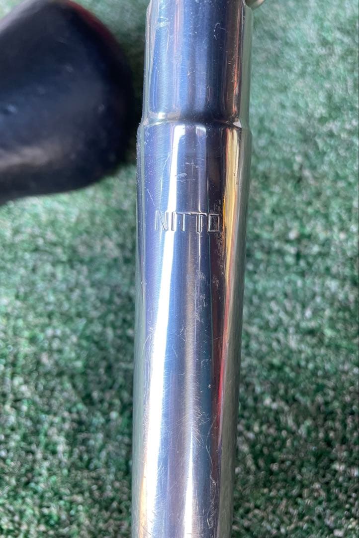 NJS NITTO シートポスト　加島サドル製作所　five gold 競輪