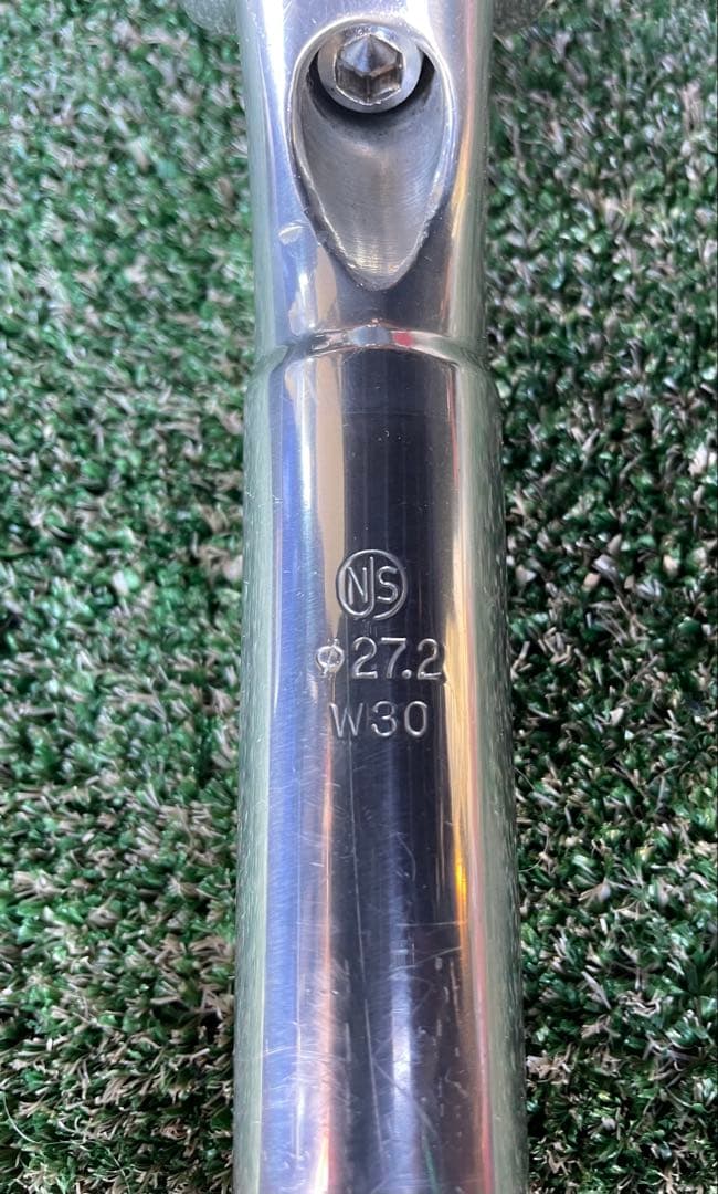 NJS NITTO シートポスト　加島サドル製作所　five gold 競輪