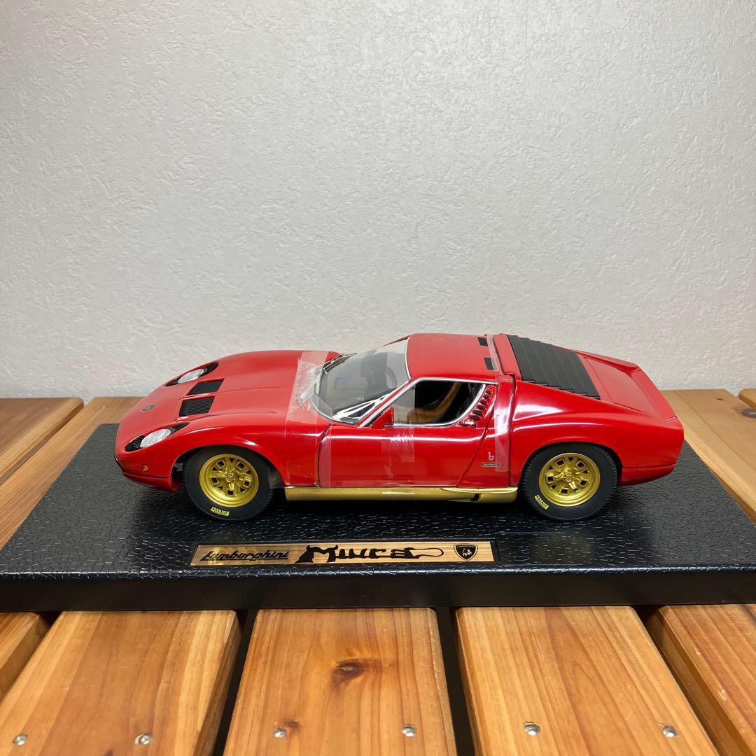 Ansonアンソン1/18 ランボルギーニ ミウラ Red