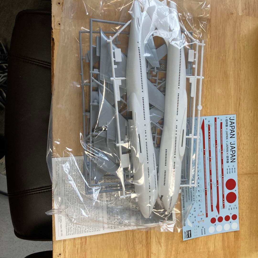 ジ*ー様 値下げ高市内閣ハセガワ　1/200日本政府専用機　ボーイング747-4