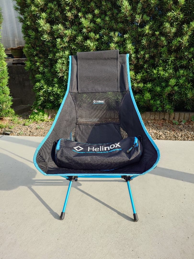 美品Helinox チェアツー　ブラック