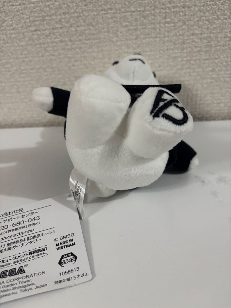 JUNON くまのぬいぐるみマスコット　BMSG初期　ネックレス　カバー2枚付き