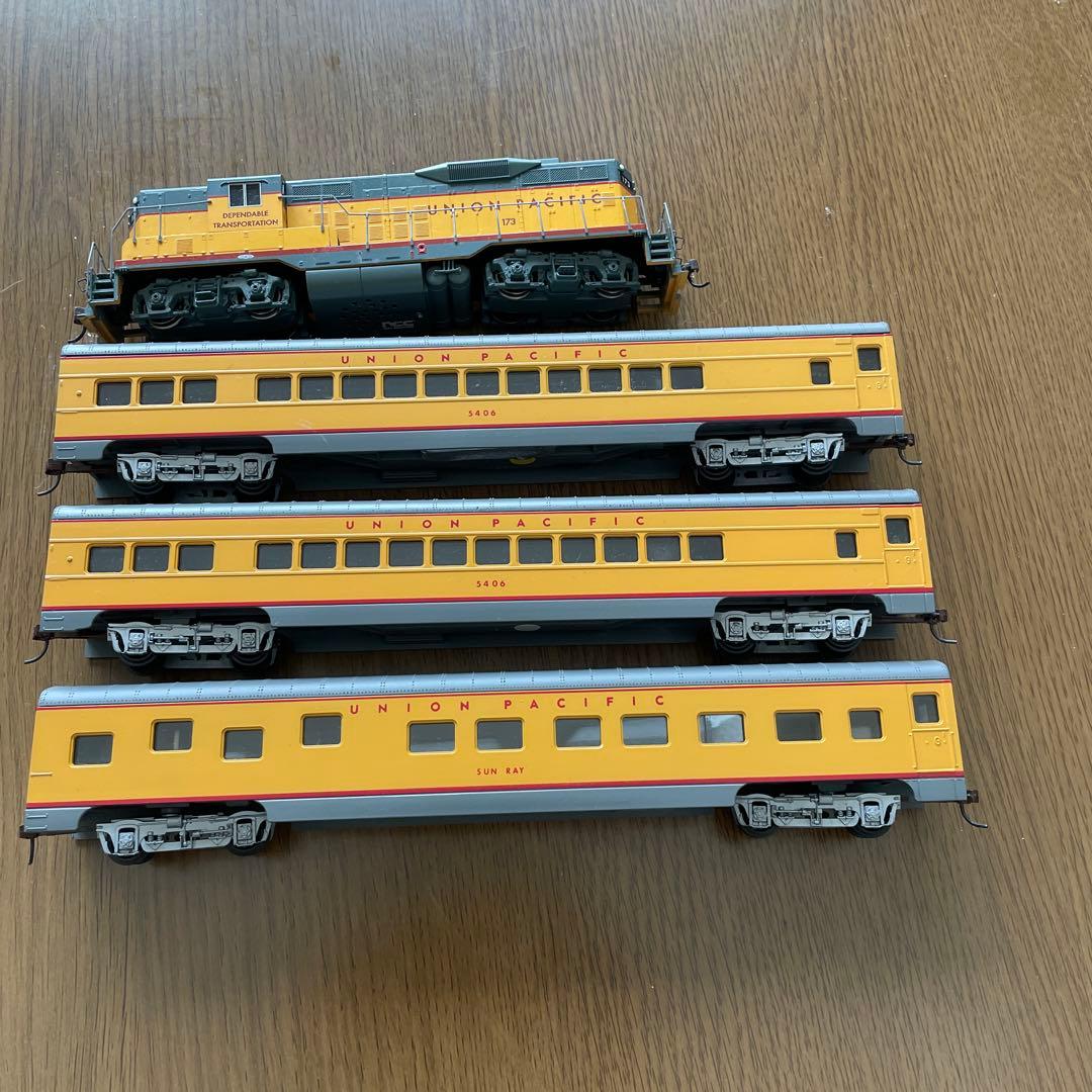 EMD GP9型ディーゼル機関車　ユニオン・パシフィック鉄道