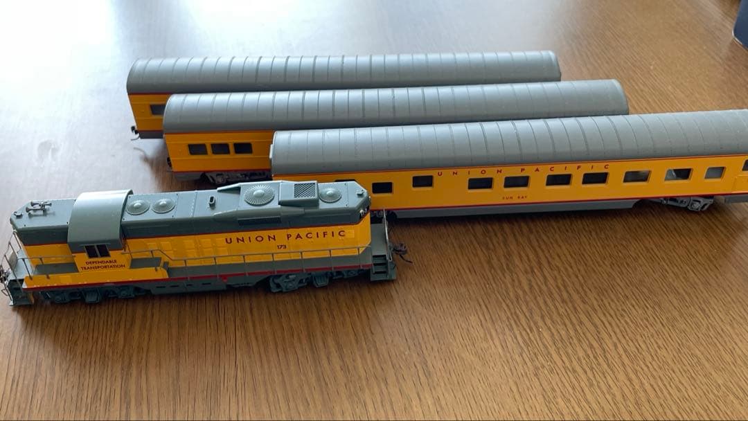 EMD GP9型ディーゼル機関車　ユニオン・パシフィック鉄道