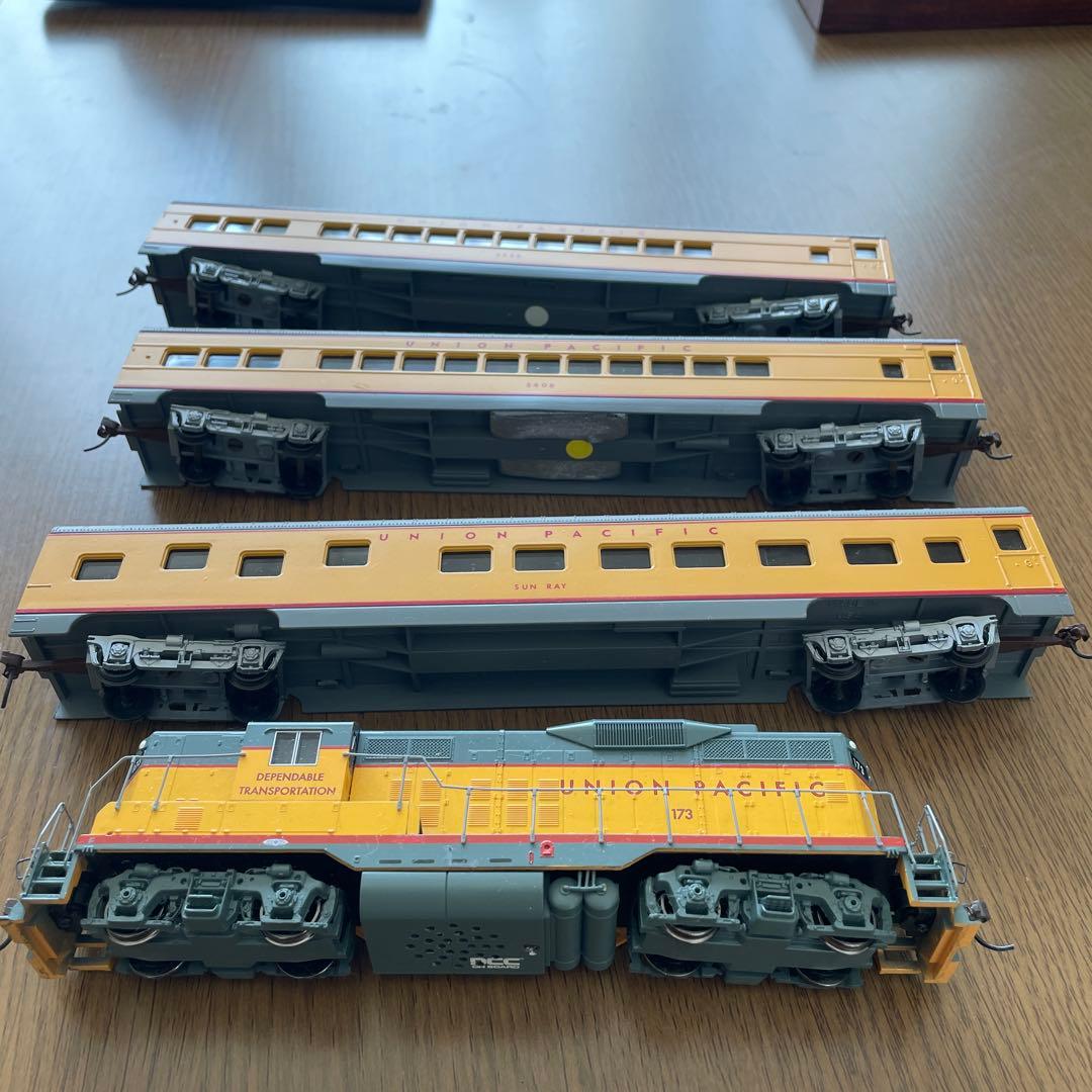 EMD GP9型ディーゼル機関車　ユニオン・パシフィック鉄道