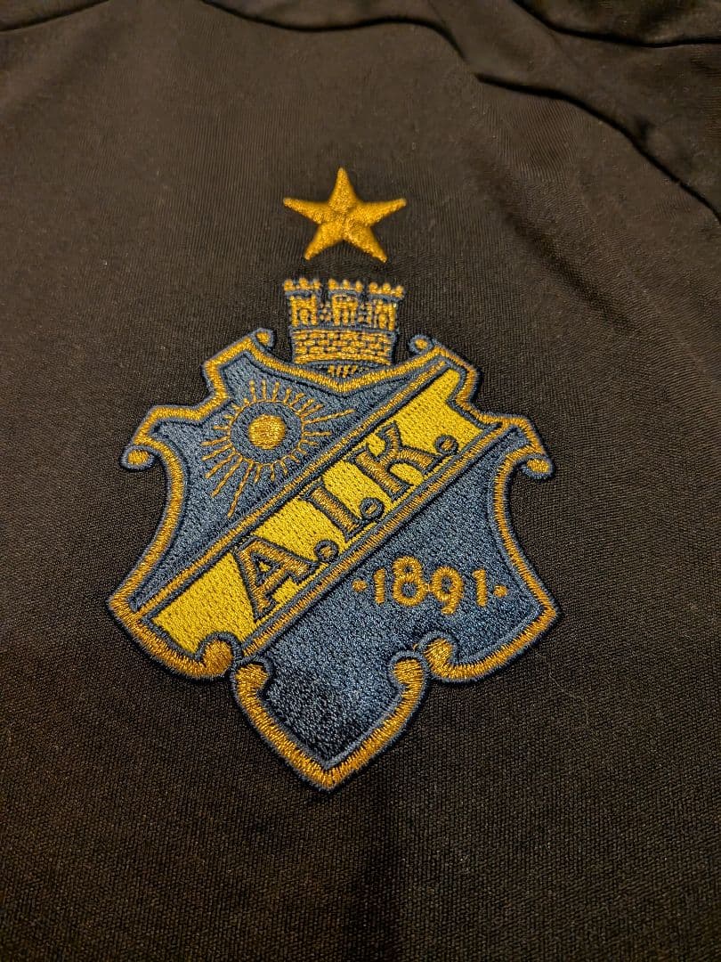 adidas08/09AIKソルナH長袖ユニフォームブラック