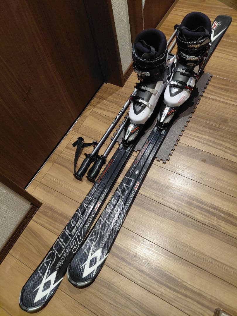 大特価❗VOLKL 学生・メンズ スキーフルセット・メンテ・WAX済み✔