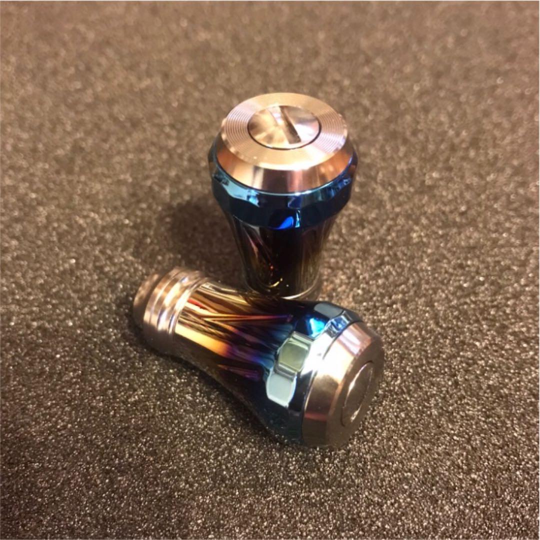 値下✴︎最高品質✴︎3mm厚85mm✴︎アブ.ダイワ用オフセットハンドルセット