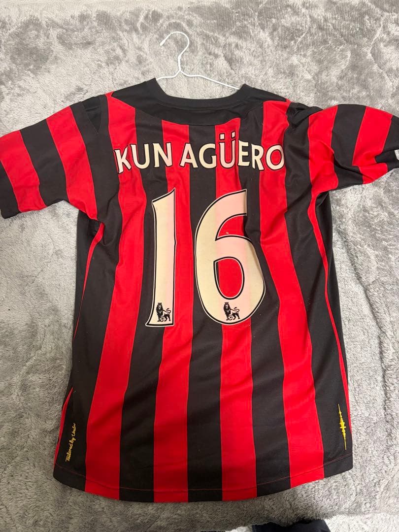 (うるちゅる猫)マンチェスター・シティ KUN AGUERO ユニフォーム
