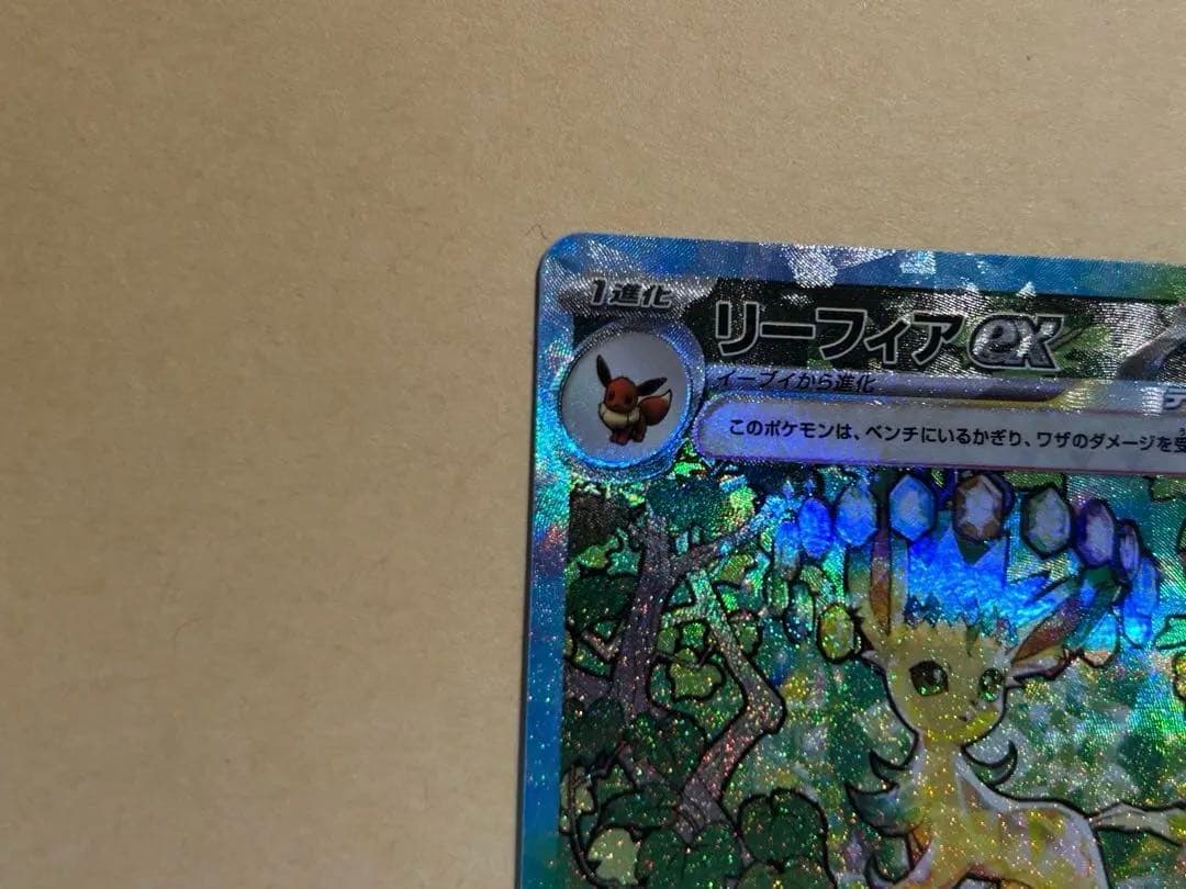サンダースex SAR リーフィア ex SAR