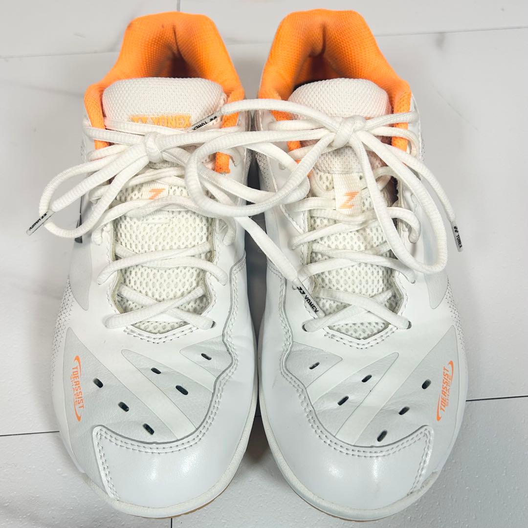 美品❗️YONEX SHB65Z3W パワークッション65Z バドミントンシューズ
