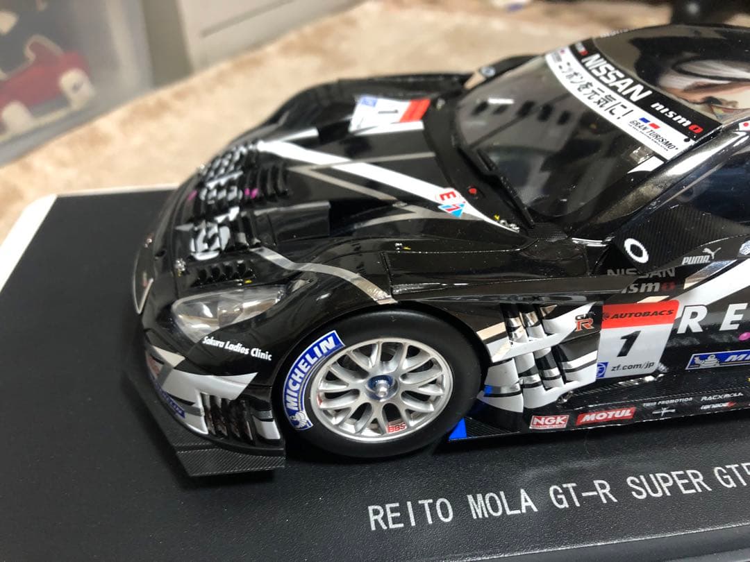 ミニカー REITO MOLA GT-R SUPER GT500 2013 1/18
