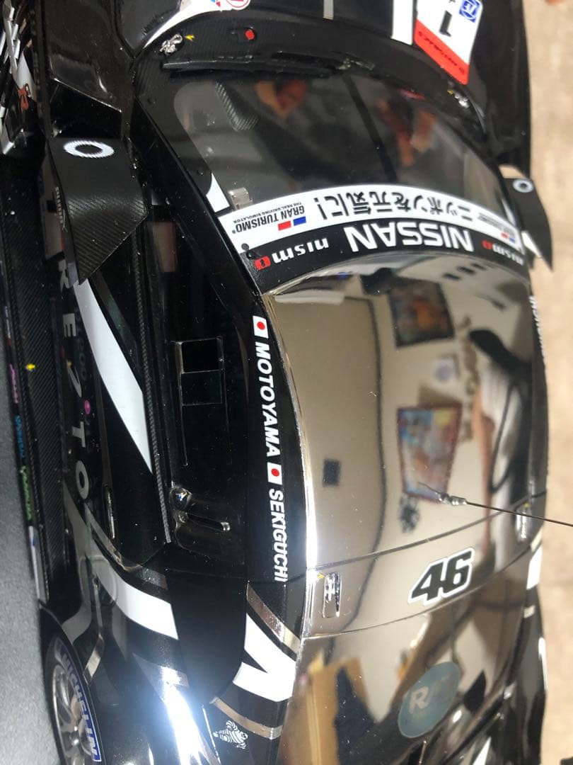 ミニカー REITO MOLA GT-R SUPER GT500 2013 1/18