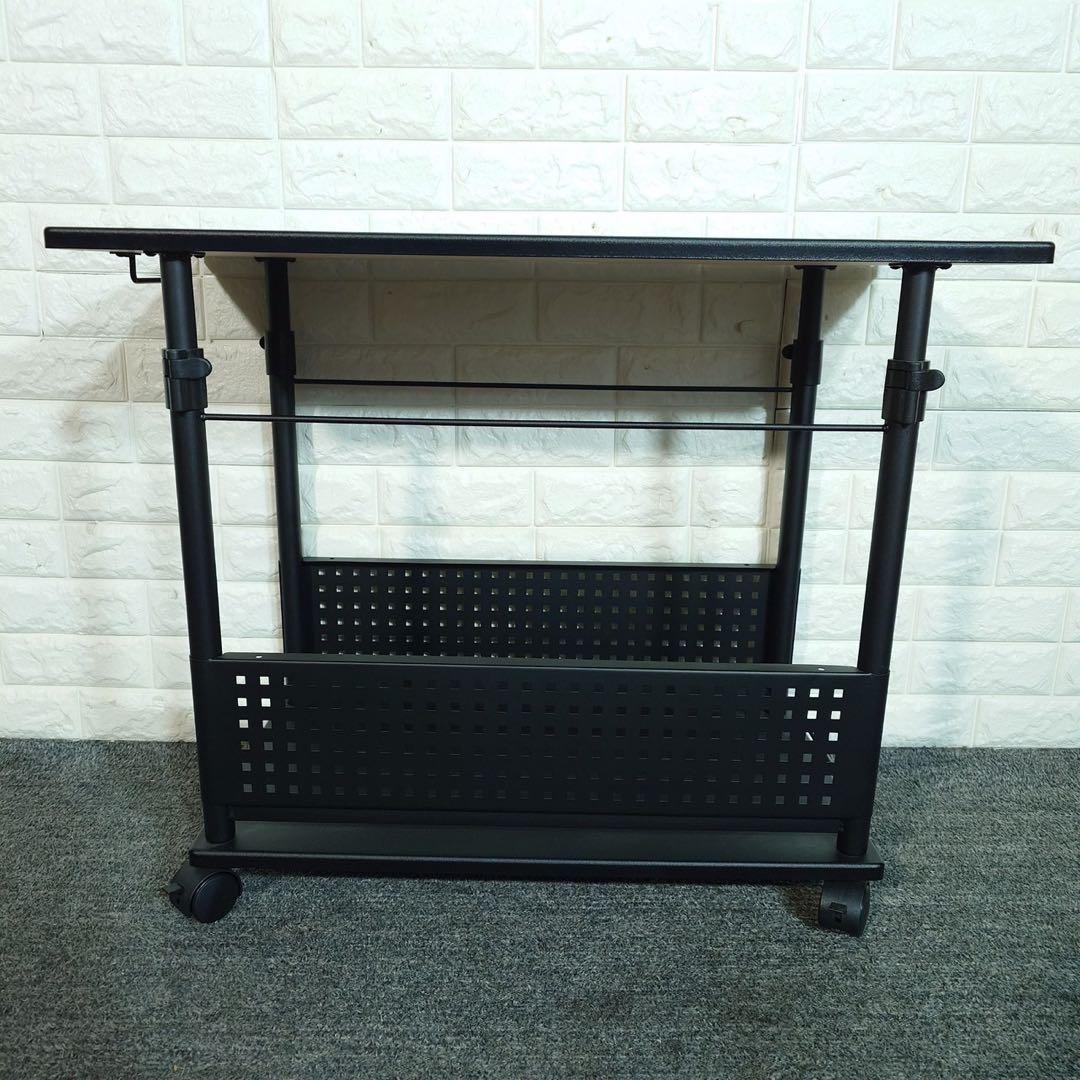 Bauhutte 昇降式L字デスク BHD-820H CPUスタンド I034