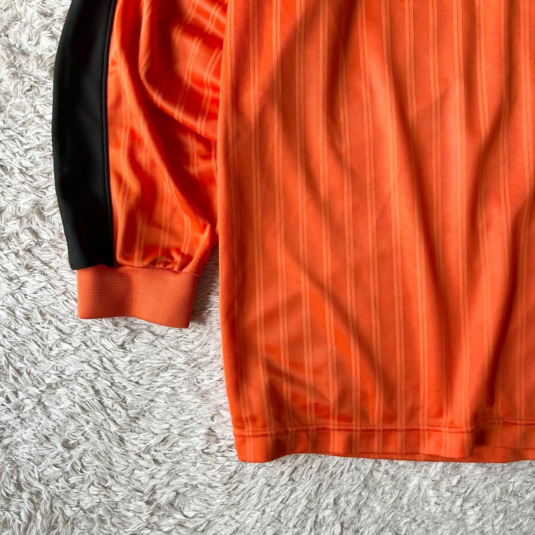 ナイキ 00s NIKE game shirt XXL オレンジ ストライプ