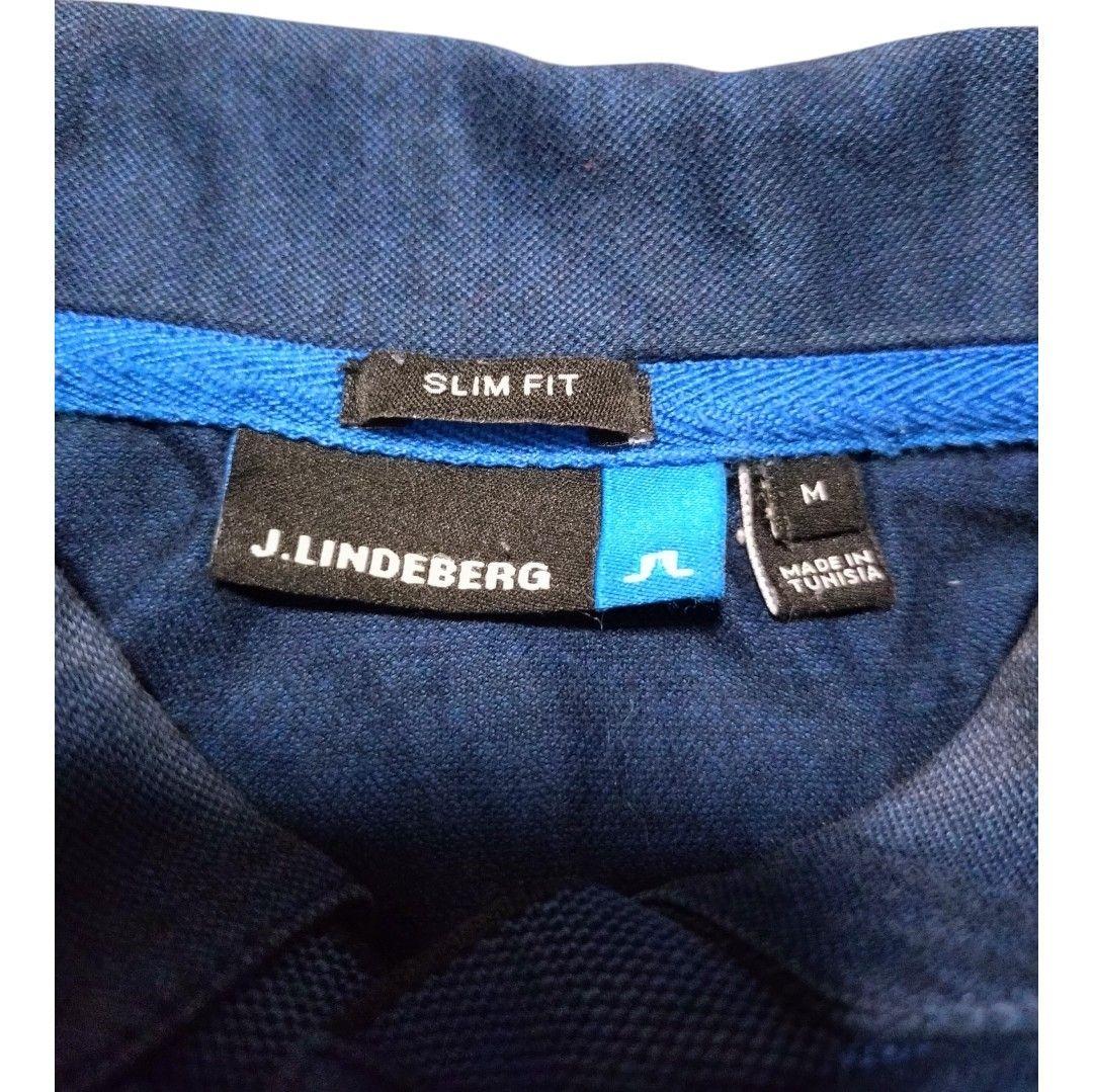 J.LINDEBERG ジェイリンドバーグ 半袖 ポロシャツ M ゴルフウェア