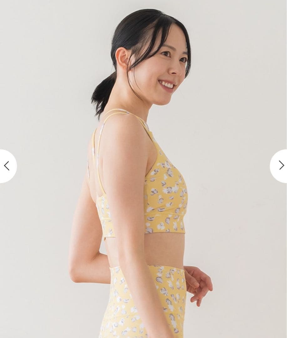 最終値下げ　新品未使用　SUKALAスカーラ　フラワーセパレートタンクトップ　M