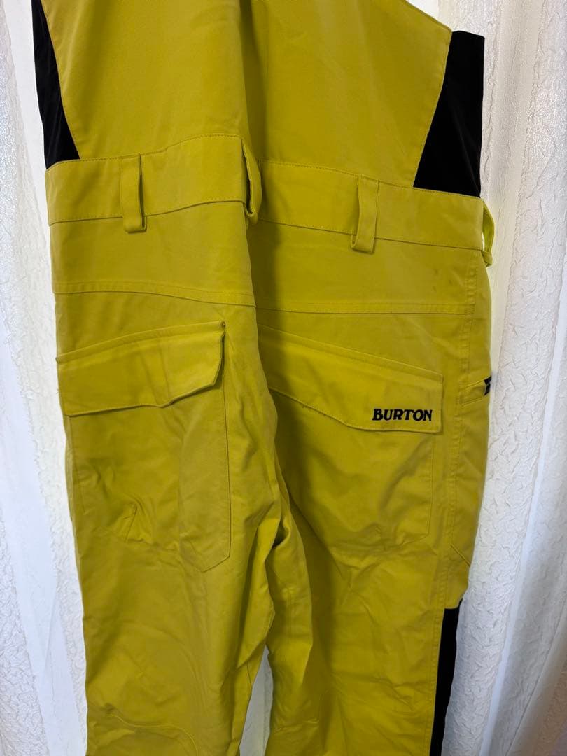 BURTON イエロー スノーボードオーバーオール