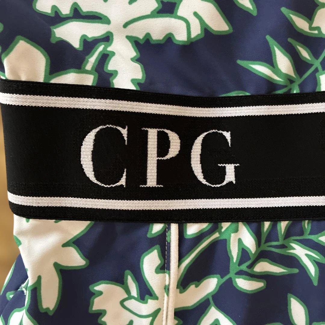 早い者勝ち　CPG GOLF ネイビー フラワープリント ワンピース サイズ3