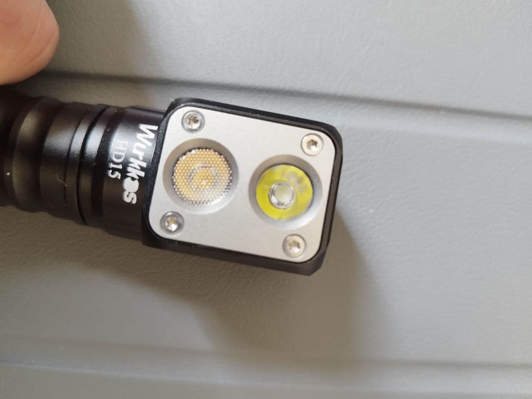 wurkkos　ヘッドライト　LED　18650