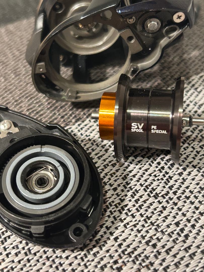 23ソルティストSV TW 80XHL PE SPECIAL&ゴメクサススプール